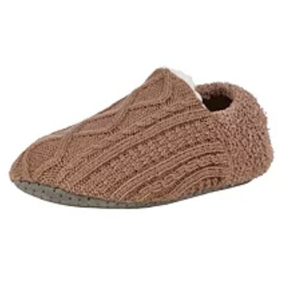 NWT Northeast Outfitters Women's Cozy Cabin Slippers Size S/M (Diamond Taupe)